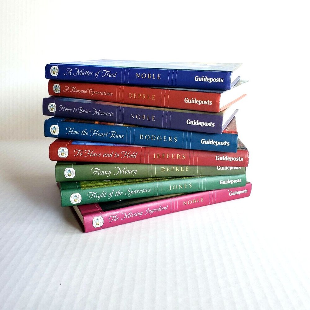 Mystery and the Minister's Wife Lot Set of 8 Hard Cover Guideposts Series NEW
